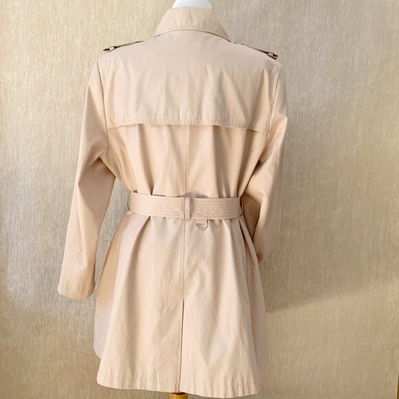 Lauren Ralph Lauren Classic Khaki Double-Breasted Trench Coat - XL - Picture 4 of 9